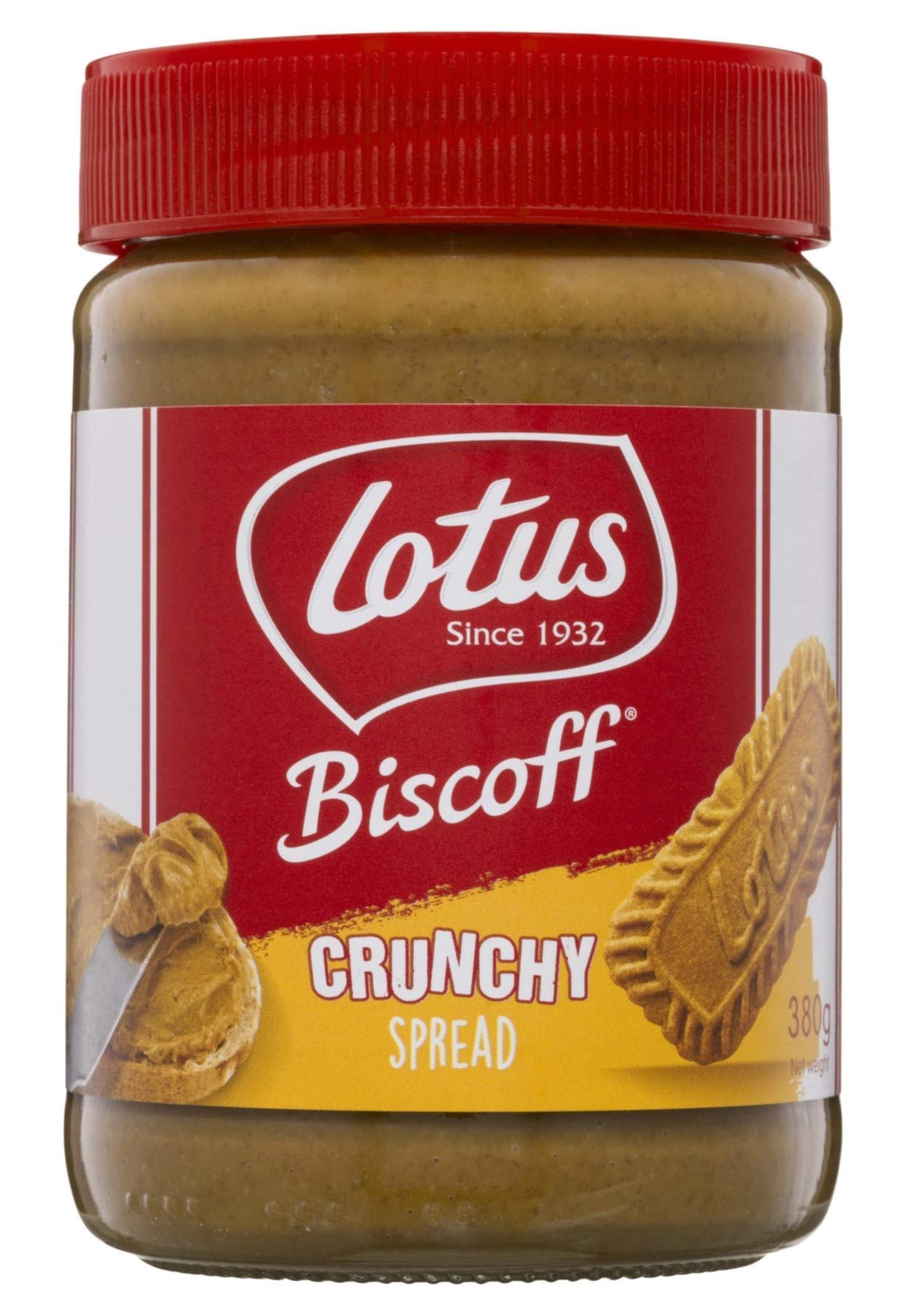 Lotus Biscoff Spread Crunchy - 380g - SET OF 10