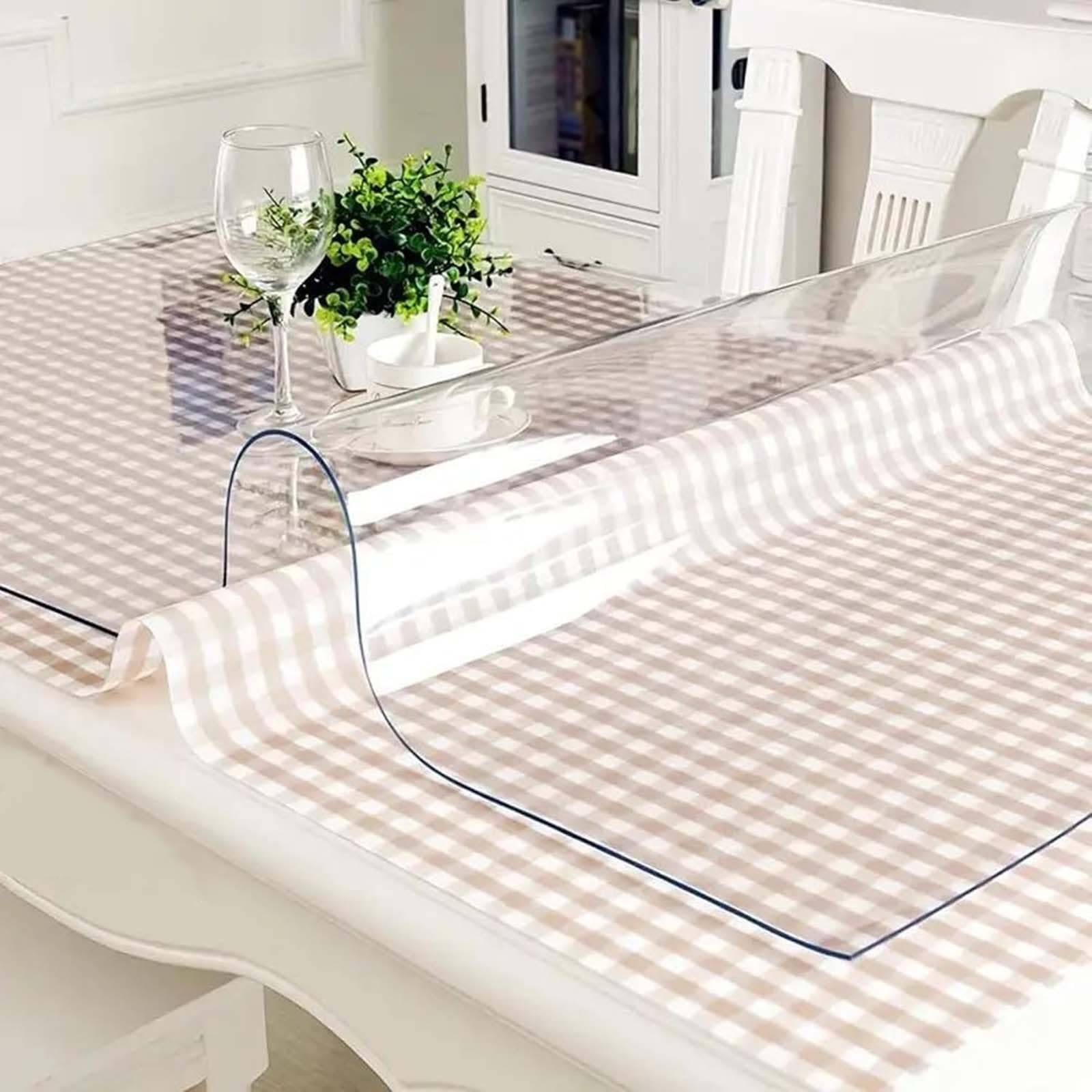 Office Chair Clear Mat for Hardwood Floor PVC Floor Protector Mats Anti Slip Computer Chair Mat Anti Scratch