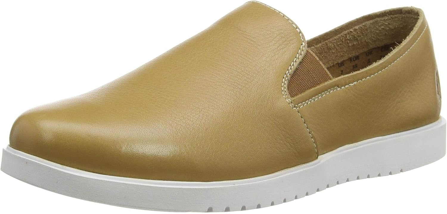 Hush Puppies Women's The Everyday Slipon Oxford, Tan Nubuck, 7 Wide
