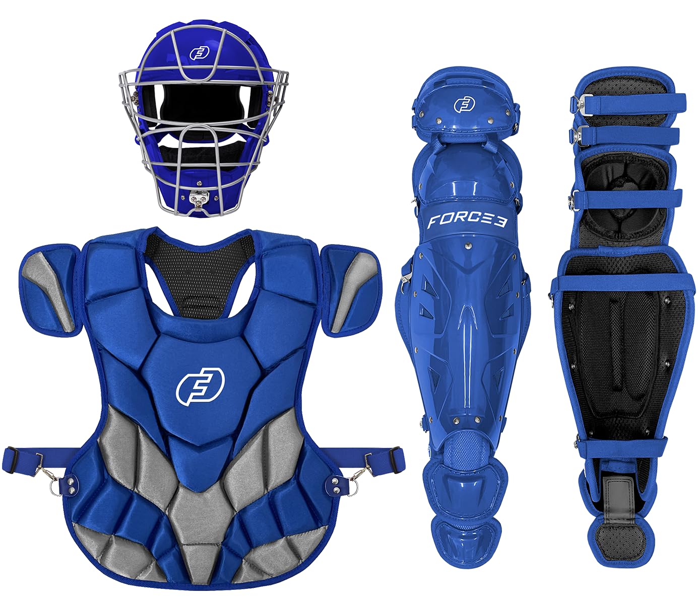 FORCE3 Defender Catchers Set | Meets NOCSAE