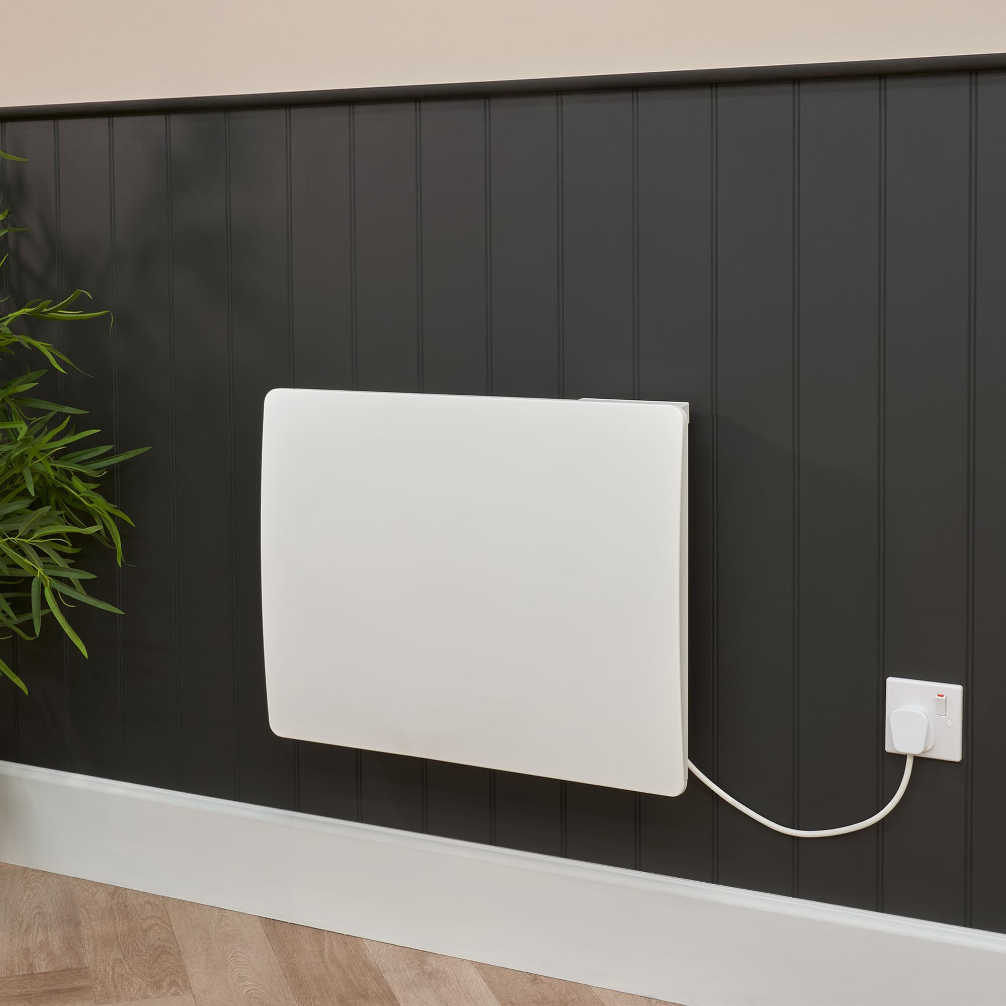 Adam Solis 1000 W - Radiatore elettrico a nucleo in ceramica, colore: Bianco