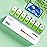 Daviky Large Weekly Pill Organizer 2 Times a Day, Extra Large Travel Pill Box 7 Day, Am Pm Twice Daily Pill Case, Pill Holder Container for Vitamin, Medicine, Supplement, Fish Oil, BPA Free, Green
