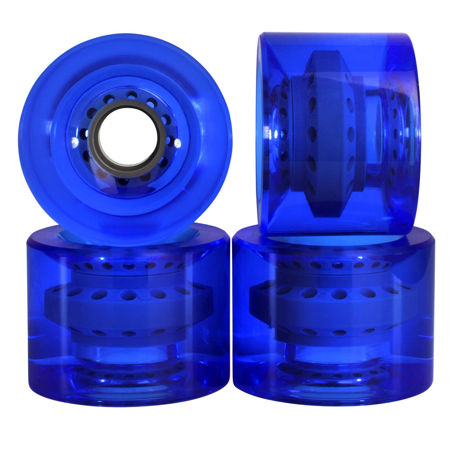 Cal 7 60mm 83A Cruiser y Longboard Ruedas (azul claro)