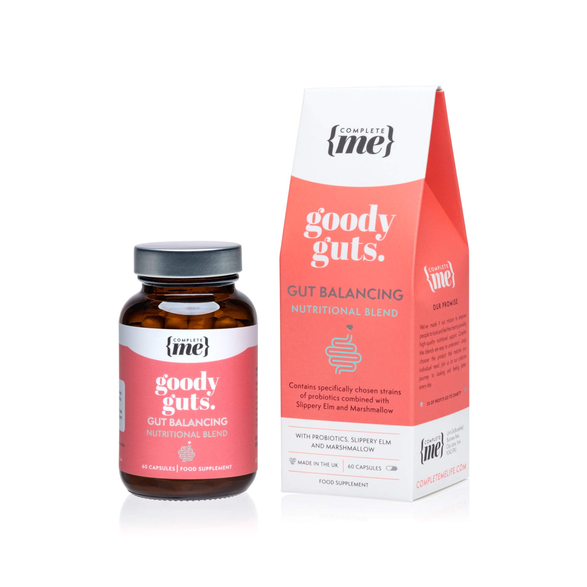 Buy Complete Me Goody Guts Supplements for Bloating and Digestion, 20