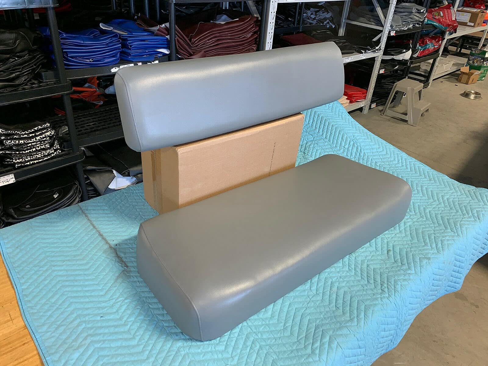 New Replacement seat cover fits Kawasaki Mule 400 600 610 UTV 4X4 Gray Covers 664A