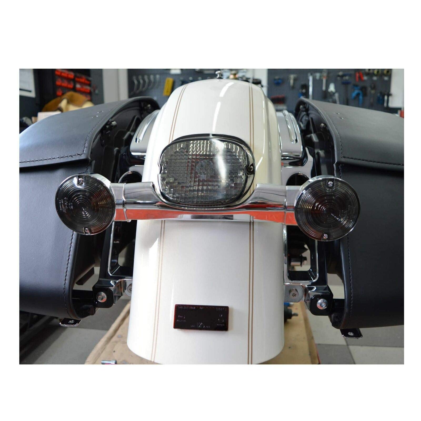 Vind smoke achterlicht harley op - april 2026