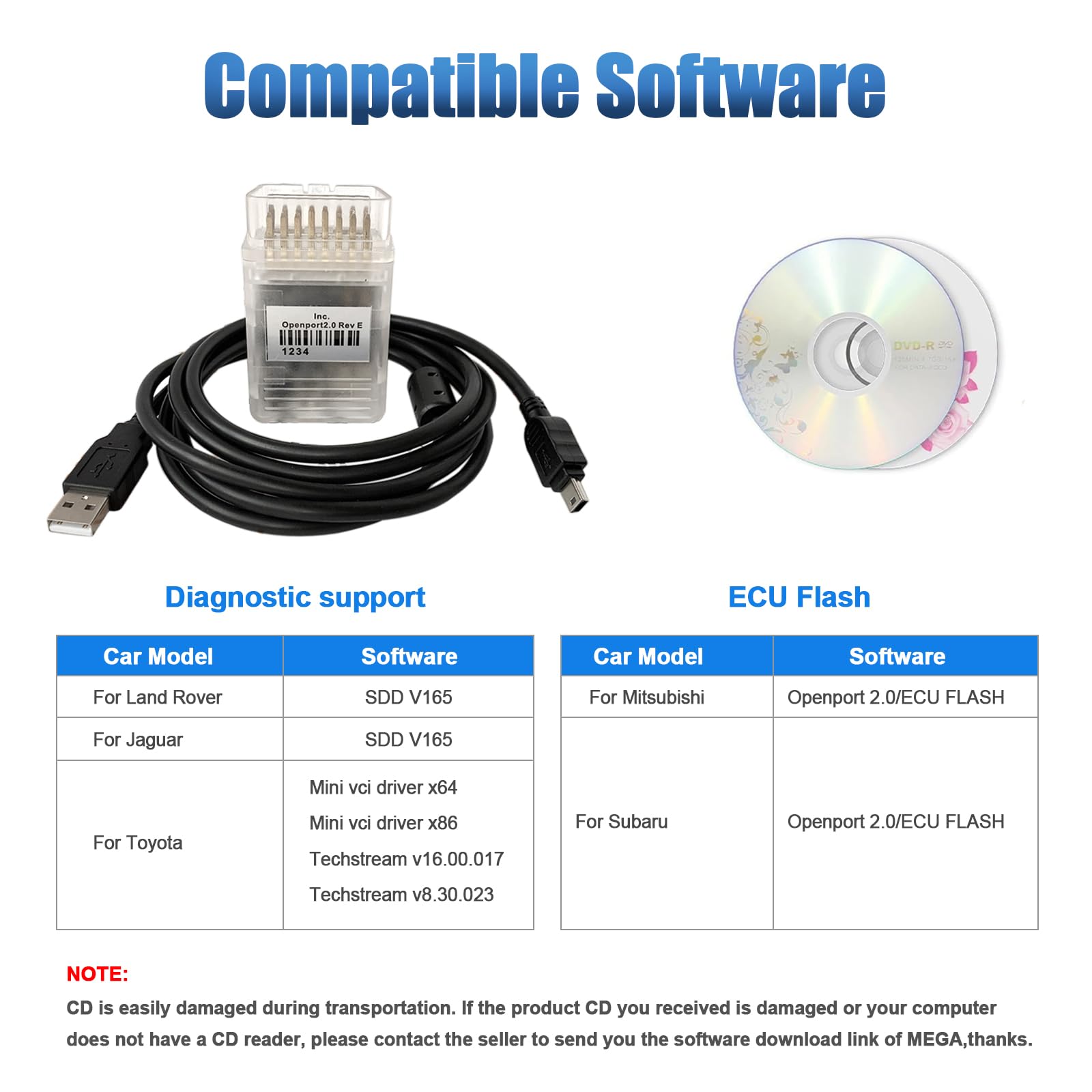 Amazon.co.jp: OpenPort 2.0 ECU Flash Obd2スキャナー、トヨタの
