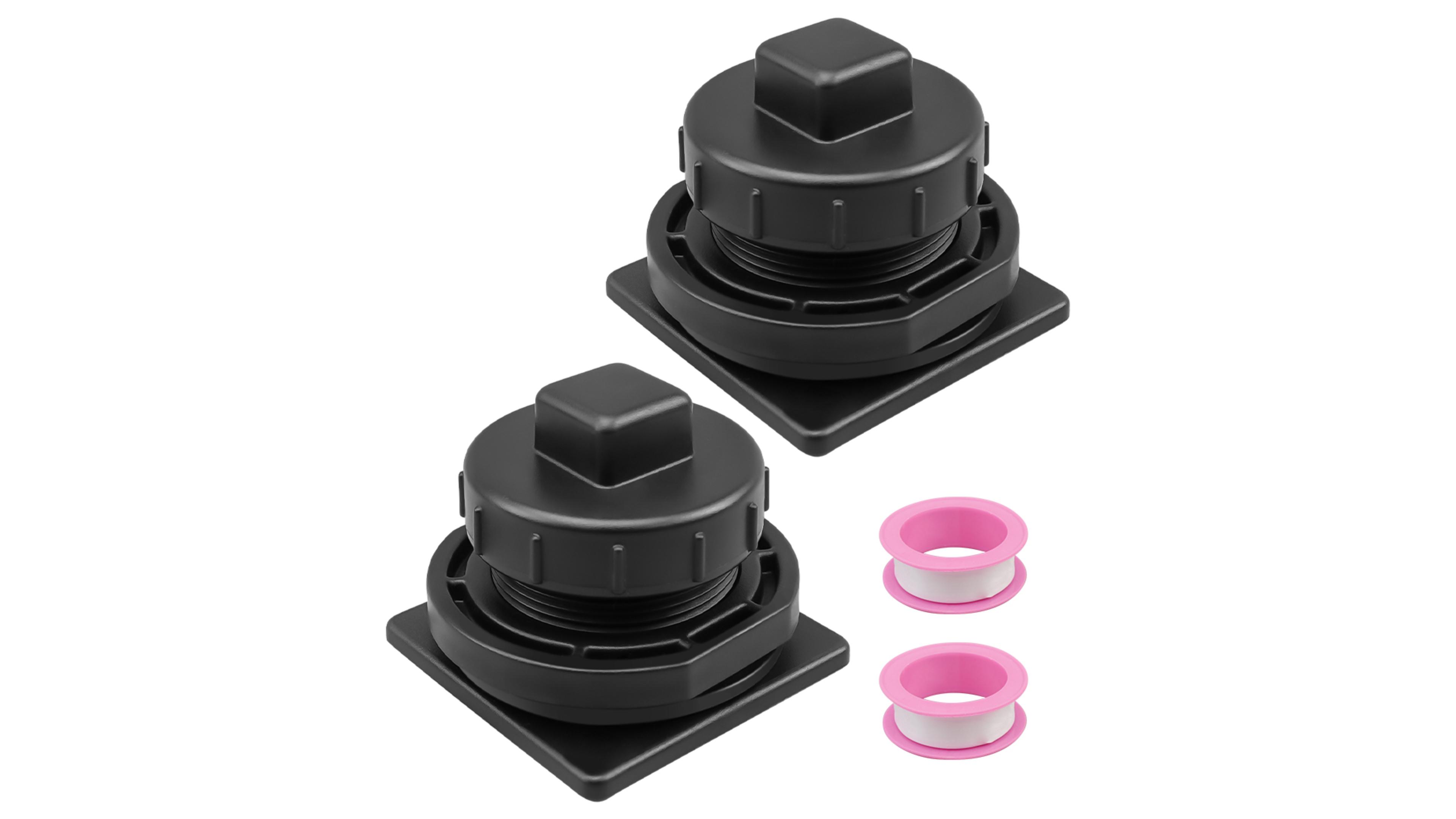 Amazon.com: Stock Tank Drain Plug Kit Compatible with Rubbermaid