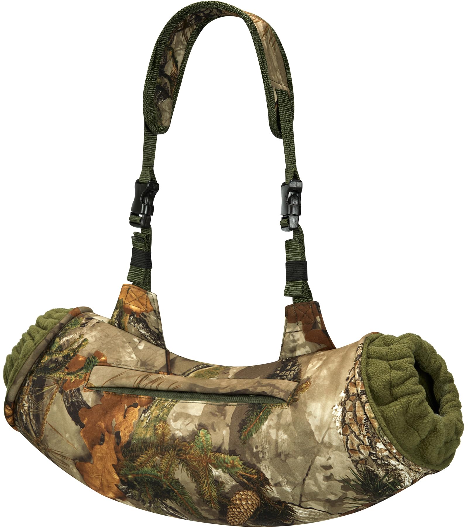 NEW VIEW Hand Muff for Hunting, Camo Hand Warmer Pouch for Cold Weather, Hand Muffs Tree Stand & Saddle Hunters