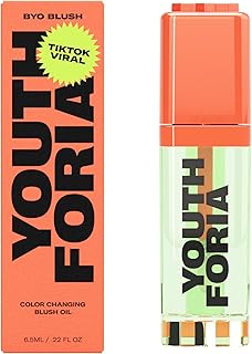 Youthforia BYO Blush, Aceite de Rubor que Cam...