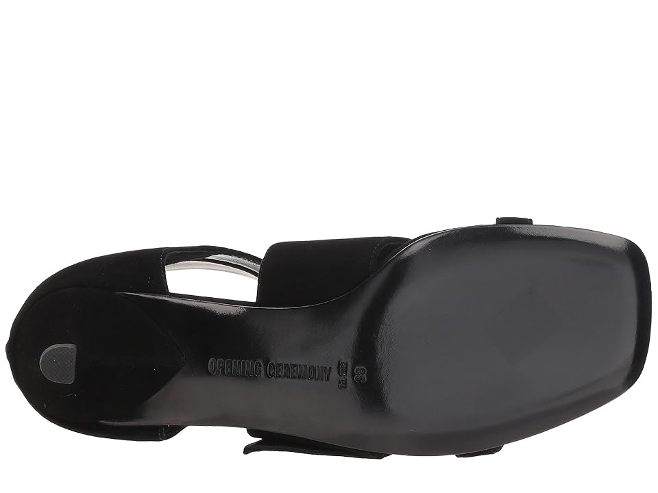 

Opening Ceremony Ozzy Buckle Sandal Short (Black) Women's Sandals