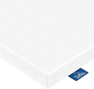 3 Inch Memory Foam Mattress Topper Kingsize with Washable Cover