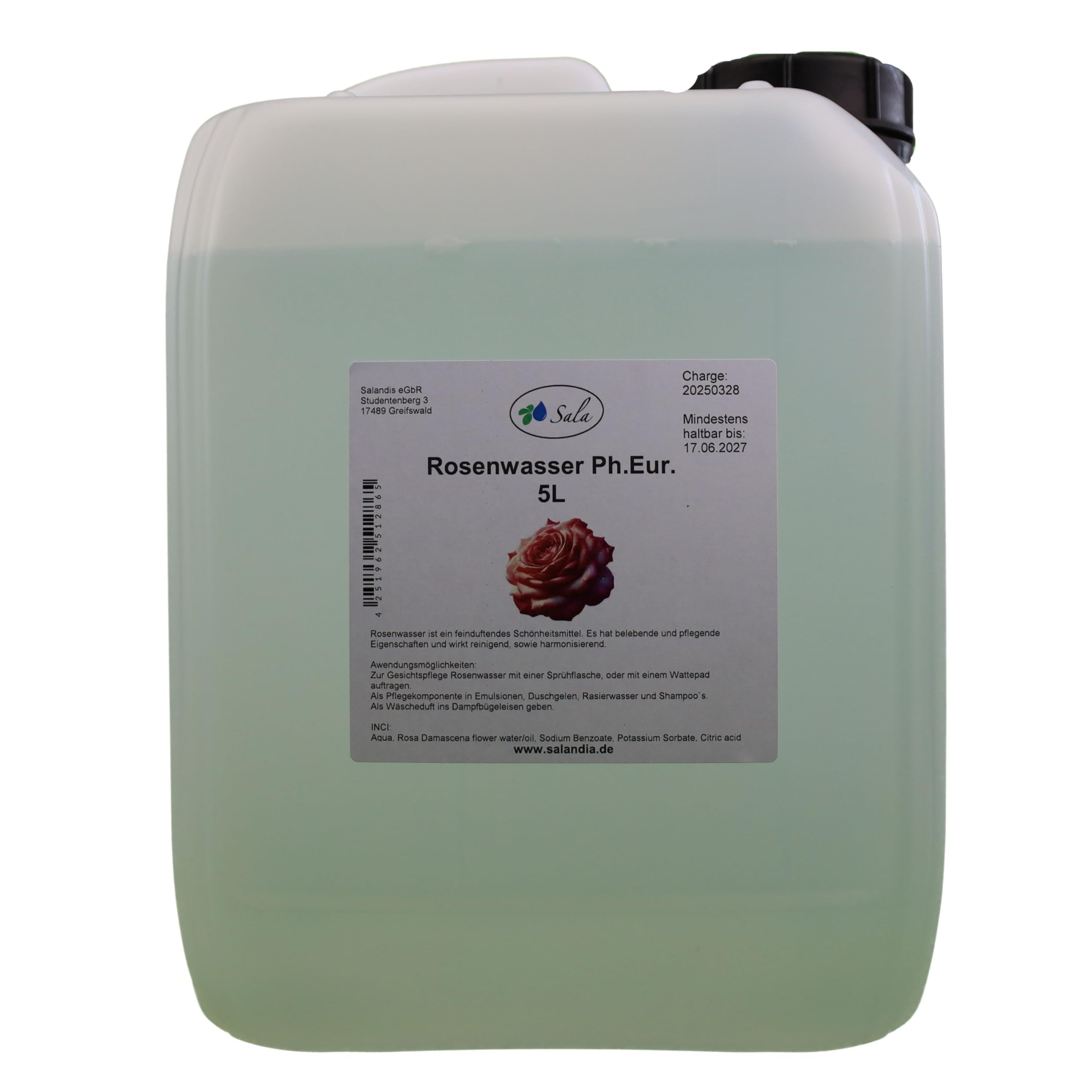 Sala Rosenwasser Ph. Eur. (5 L Kanister)