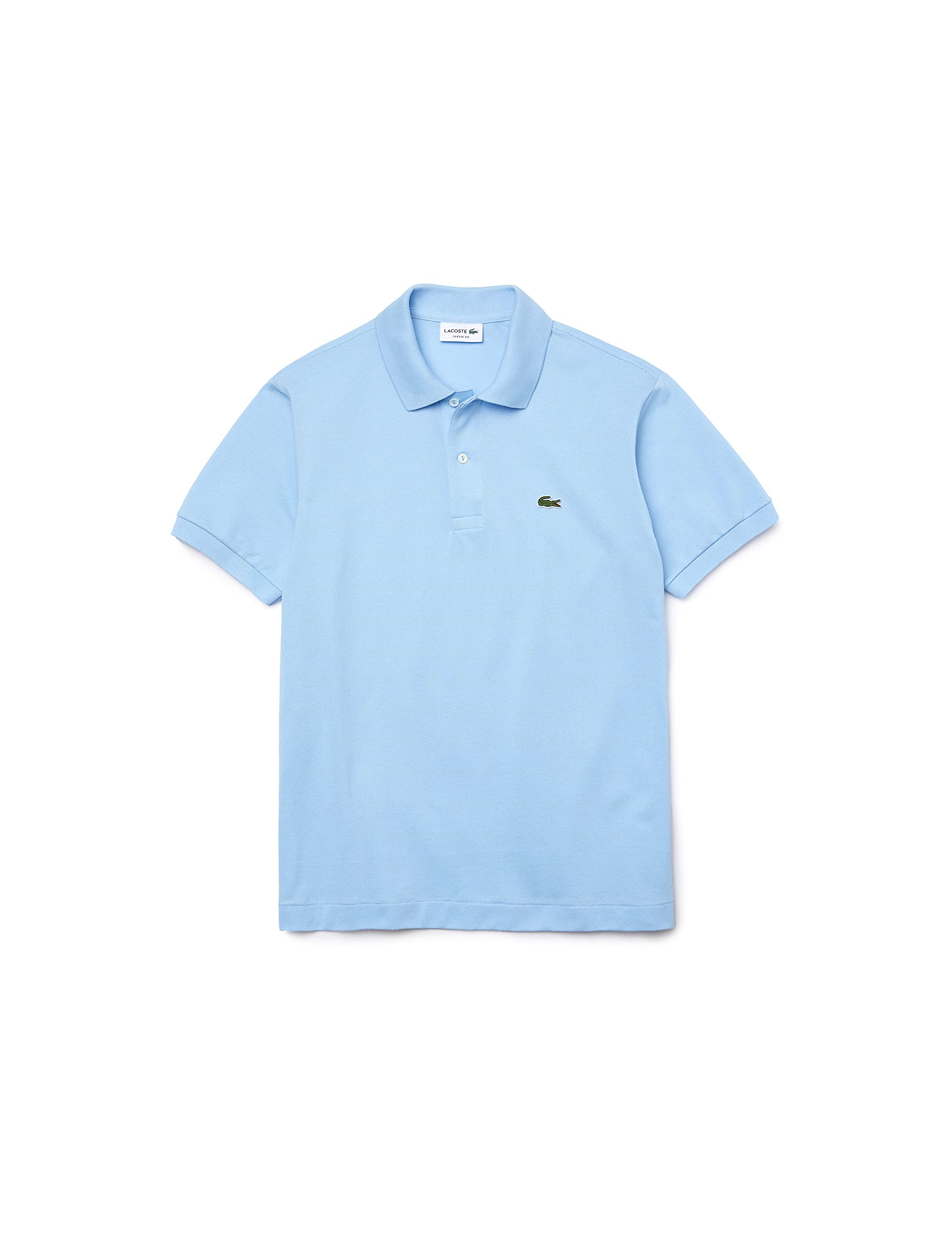 Lacoste Men's Light Blue Classic Fit Original Pique Polo Shirt