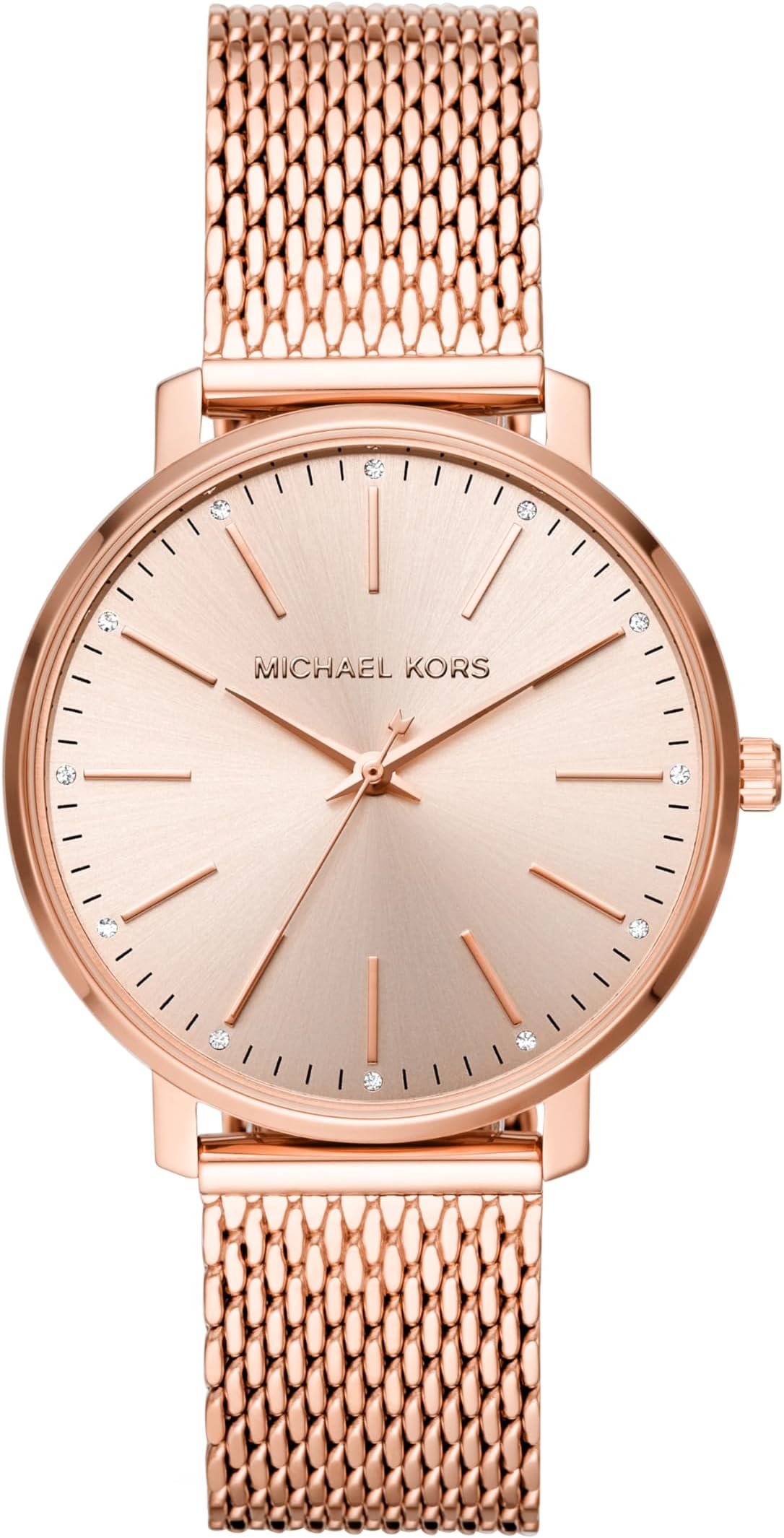 Michael Kors Analog Gold Dial Women's Watch-MK4340