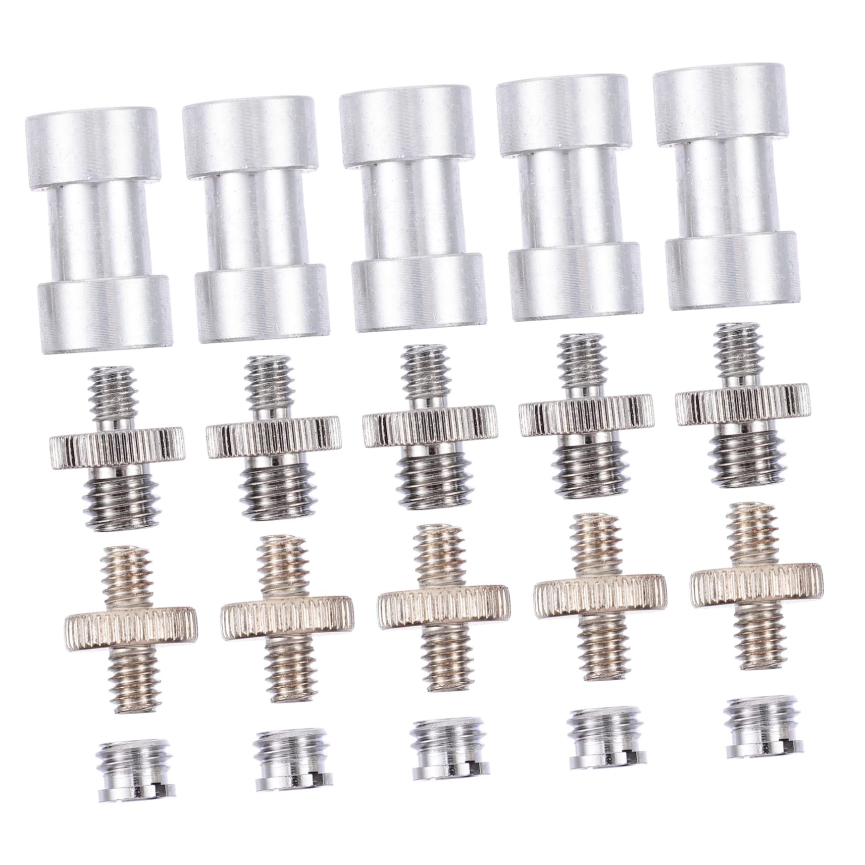 Tornillos para cámara UKCOCO adaptador de montaje para trípode de hierro resistente 8