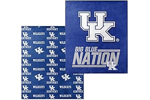 NCAA Kentucky Wildcats Double Sided Flannel Blanket