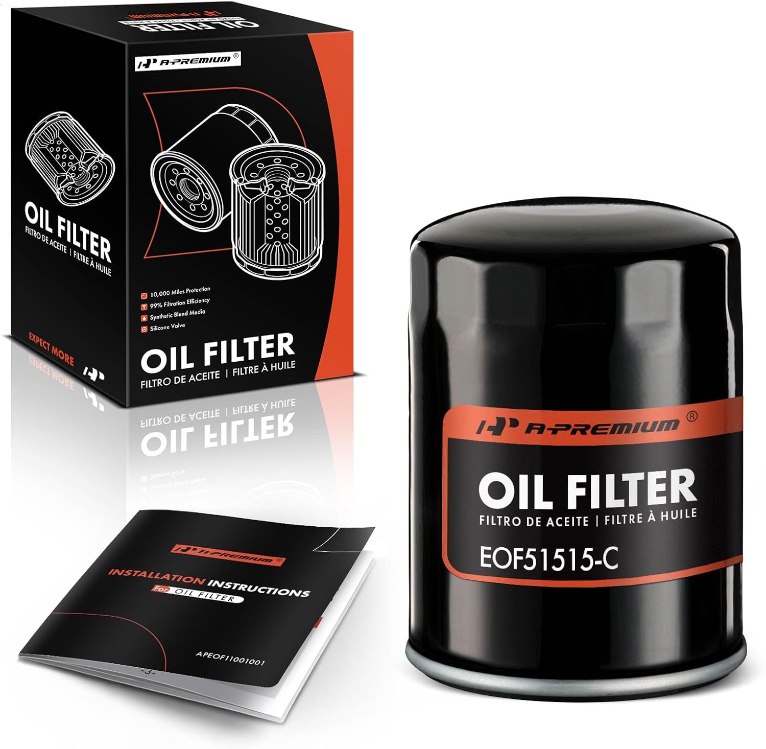 A-Premium Spin-On Oil Filter (10K Protection)