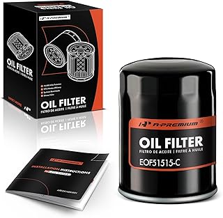 A-Premium 10K Miles Protection Spin On Oil Filter Compatible with Ford & Toyota & Nissan & Jeep & Dodge & Lexus & Mazda & Chrysler & Lincoln & Plymouth & Mercury & Alfa Romeo & American Motors