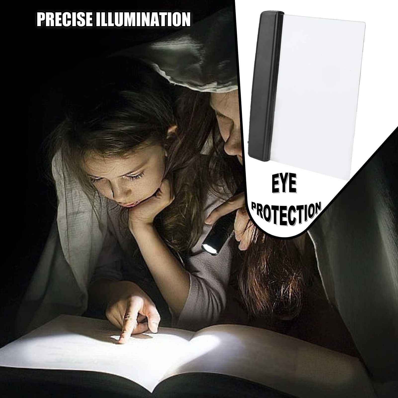 HERCHR Luz Para Leer Libros En La Cama, Luz Lectura Libros Cama Luz De Lectura Lampara Libro Lectura Para El Dormitorio