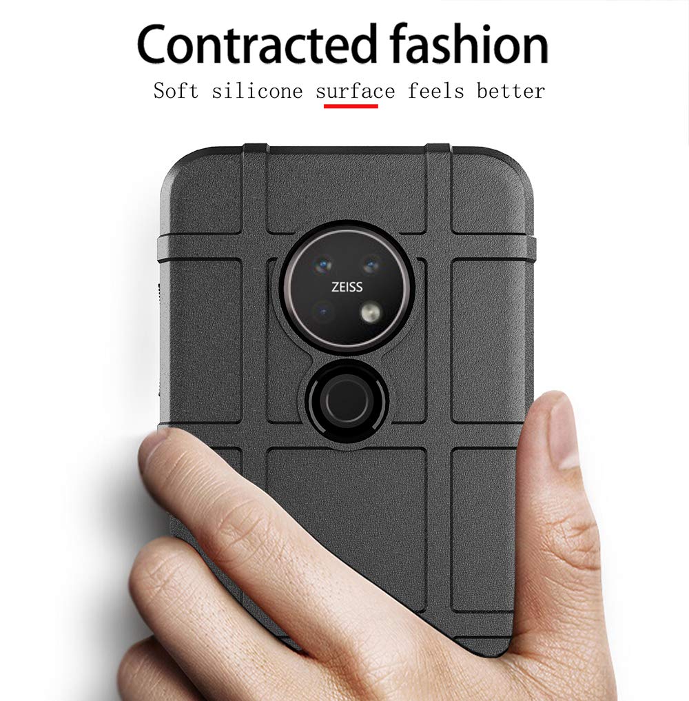 NOKOER Handyhülle Für Nokia 6.2 / 7.2 – TPU Slim Case, Rutschfest & Stoßfest, Mit Wärmeableitung