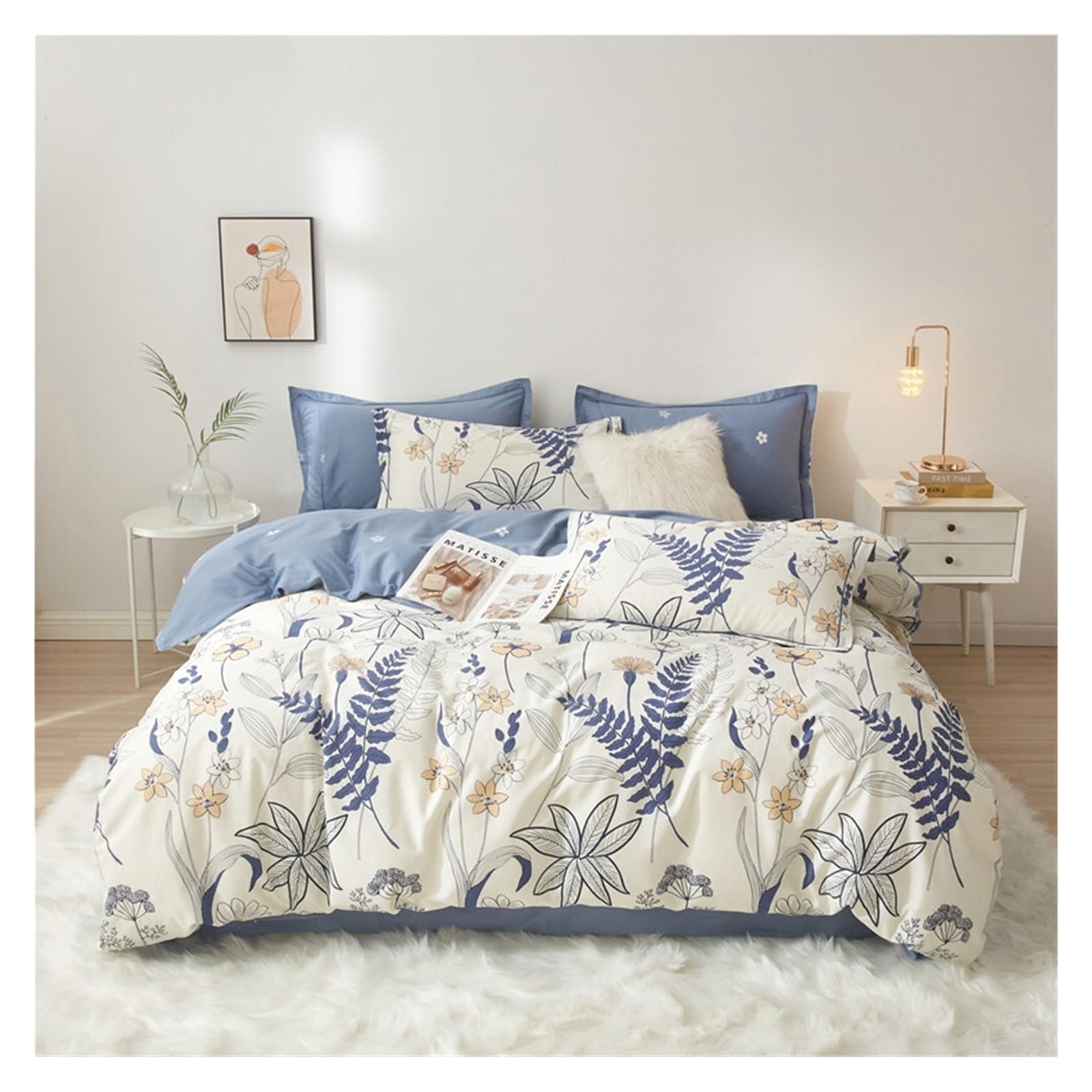 Housse de couette douce en coton pour un réveil cocooning après une longue journée