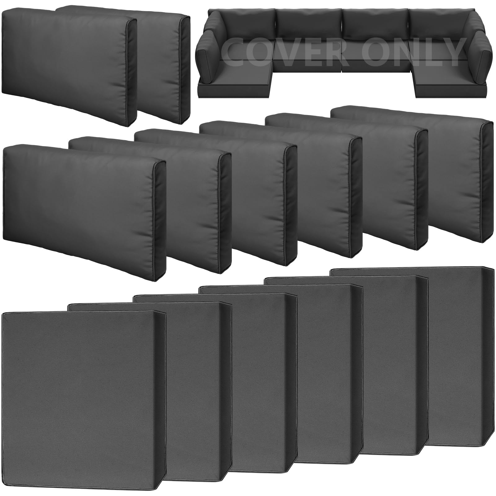 Amazon.com: Cethytirko 14 Piece Outdoor Patio Waterproof Cushion