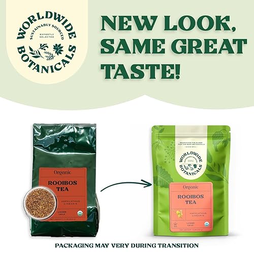 Vista 50 de Worldwide Botanicals Té orgánico de albahaca sagrada, 8 onzas – Tulsi Rama – Té de hierbas premium de hojas sueltas, 100% albahaca sagrada Tulsi