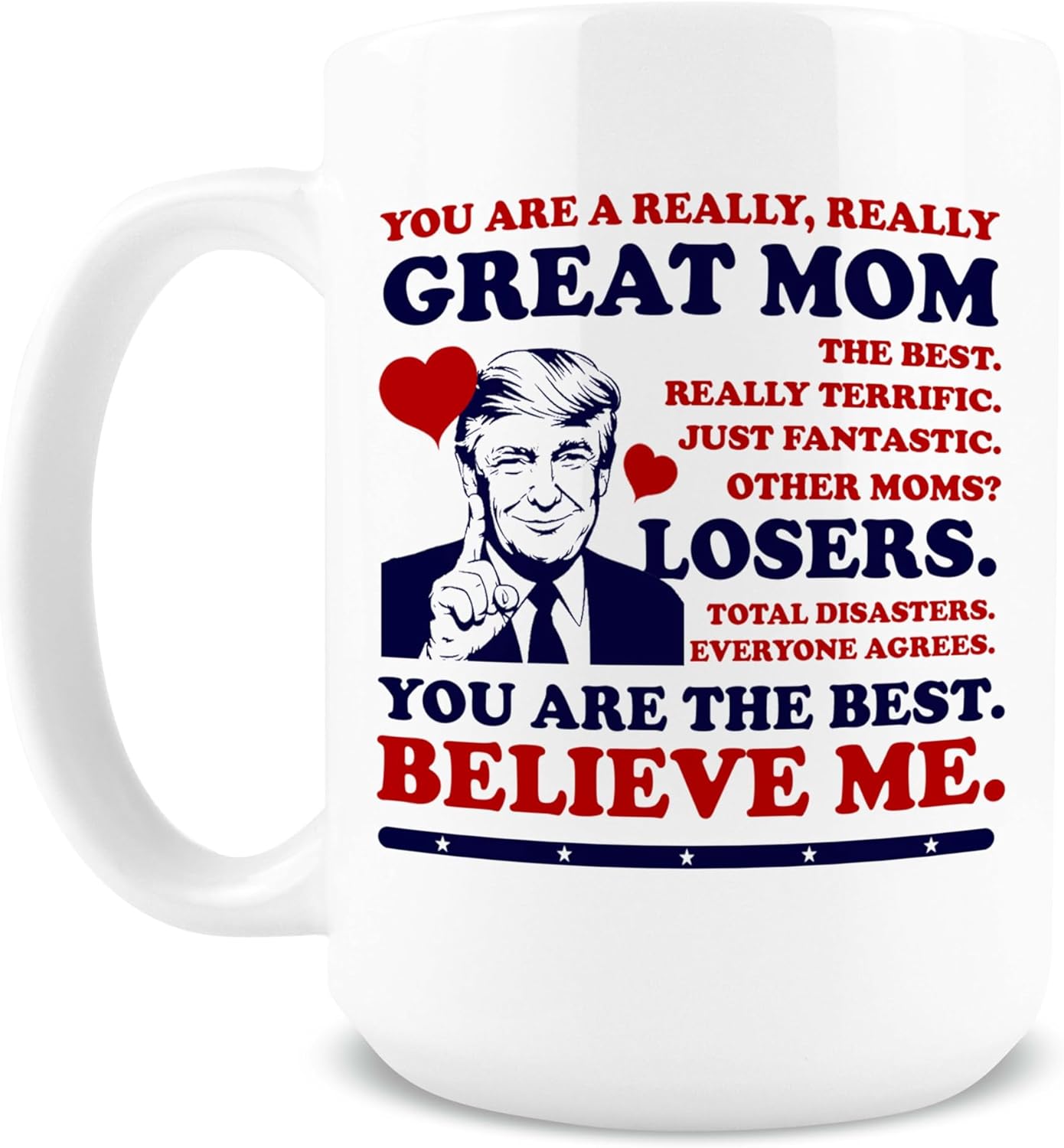 Hogg Best Mom Mug, 15 oz Ceramic Funny Mothers Day Cup, Best Mom Ever Coffee Mug, Funny Christmas Gifts for Family, Coffee Gifts for Mothers Day - Image 8
