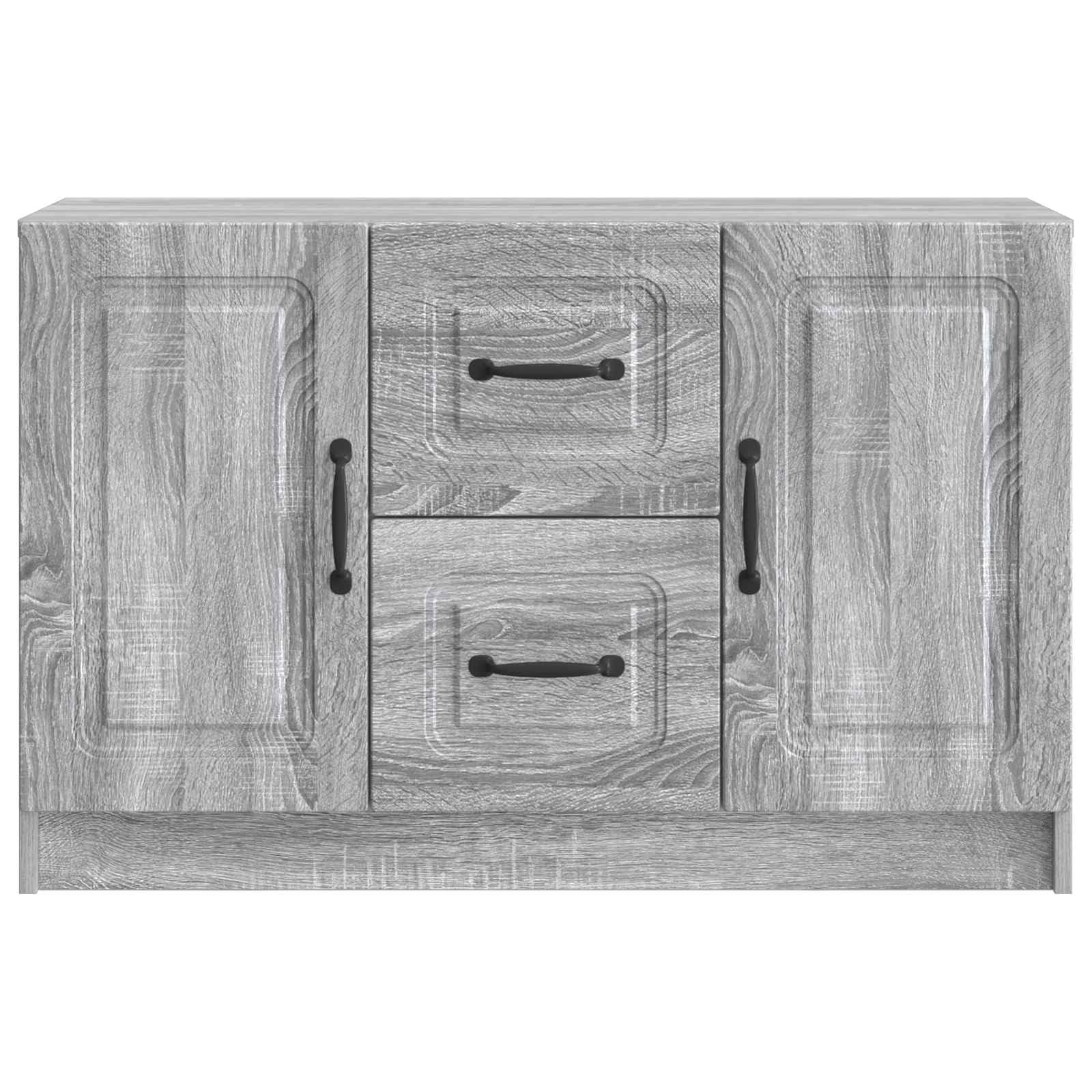 Credenza grigio sonoma, 89 x 34,5 x 57 cm, in legno