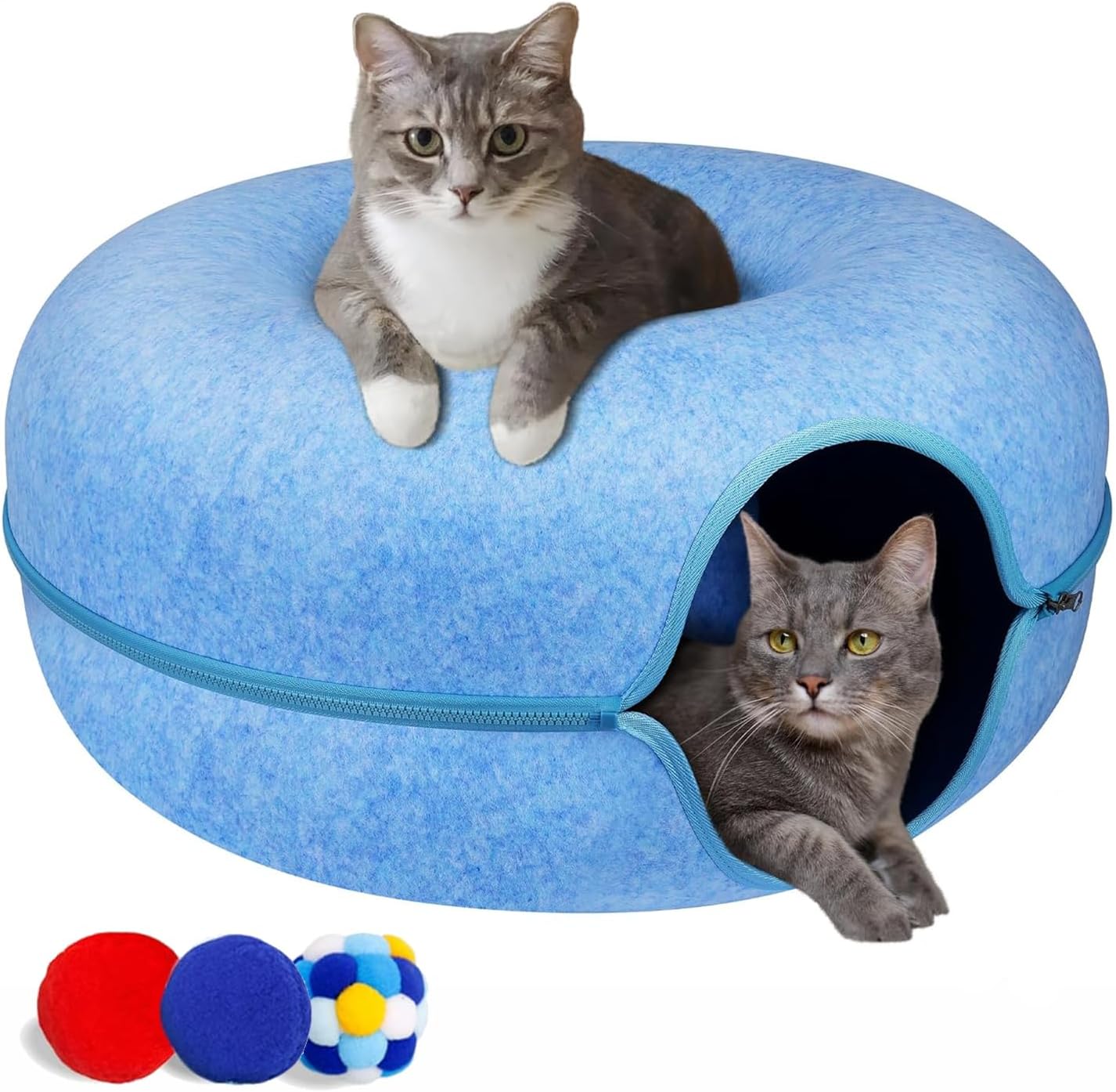 Comfy Cat Hideaway Tunnel Bed for Play main image 0