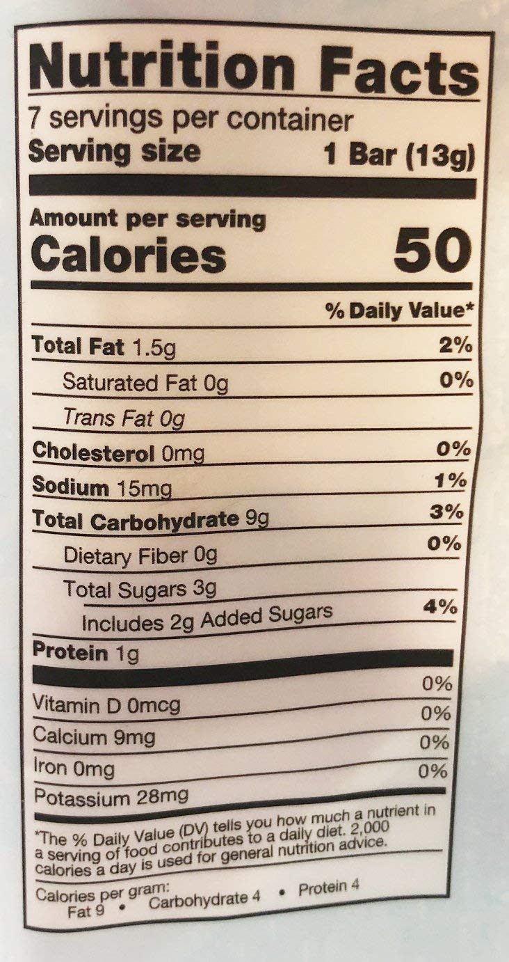 180 Snacks Skinny Almond and Rice Bar with Himalayan Salt 2 Pack (Blueberry)