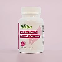 Vista 7 de Suplemento orgánico de curcumina de musgo marino irlandés y cúrcuma, fórmula vegana con extracto de cúrcuma (curcuminoides 95%), apoyo de movilidad