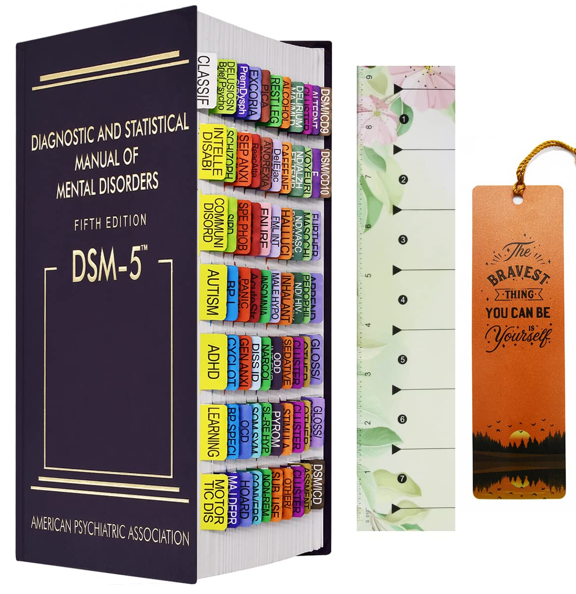 Buy Index Tabs for DSM5,DSM5TR, Diagnostic and Statistical Manual of