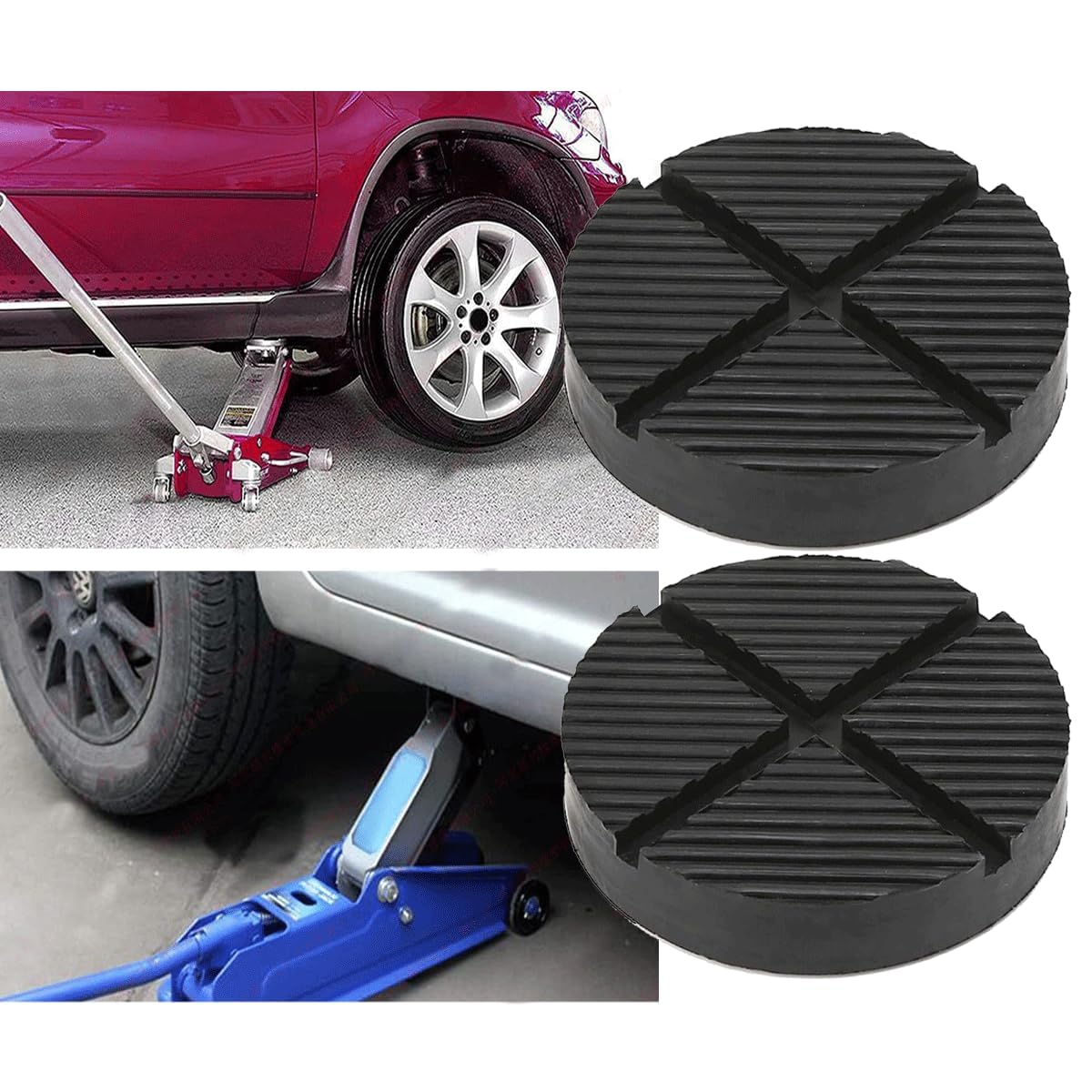 Lot De 4 Patins En Caoutchouc Antidérapants Pour échelle Télescopique Pliable Noir | Leroy Merlin