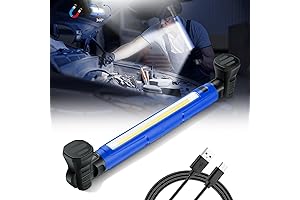 Ur Power 3000LM LED Work Light, Rechargeable Magnetic Work Light
