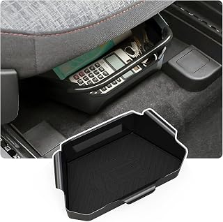 Under-Seat Storage Box for 2022-2026 Ford Maverick Manual Seat Only | Front Row Underseat Hidden Organizer Tool Storage Tray