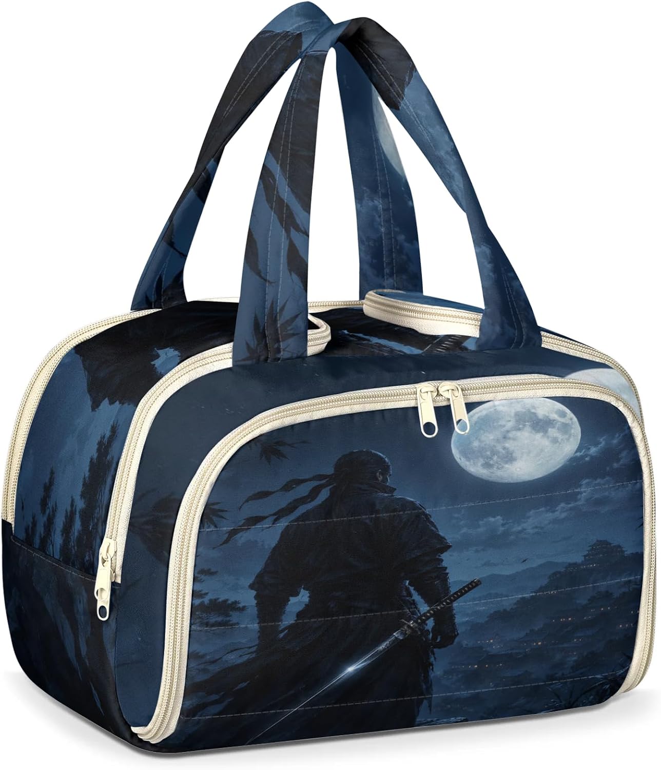 Japanese Anime Large Toiletry Bag for Women