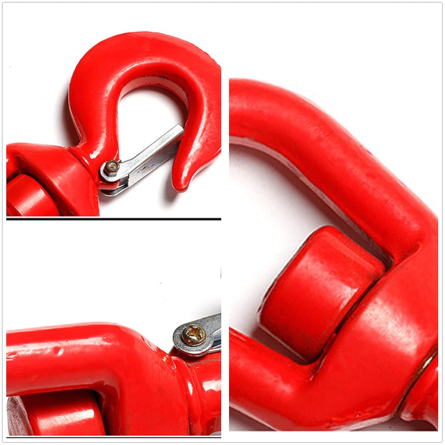 2 Tons Swivel Hooks Heavy Duty for Engine Hoist Swivel Lifting Hook with Safety Latch 1/2 inch Rotating Swivel Hoist Hook - Image 6