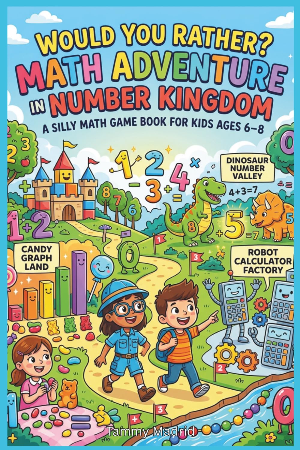 Would You Rather? Math Adventures In Number Kingdom: A Silly Math Game Book for Kids Ages 6–8