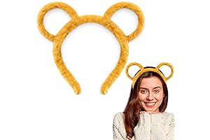 Adorable Yellow Bear Ear Pooh Bear Headband for Women