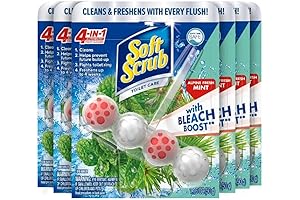 Softscrub 4-in-1 Rim Hanger Toilet Bowl Cleaner