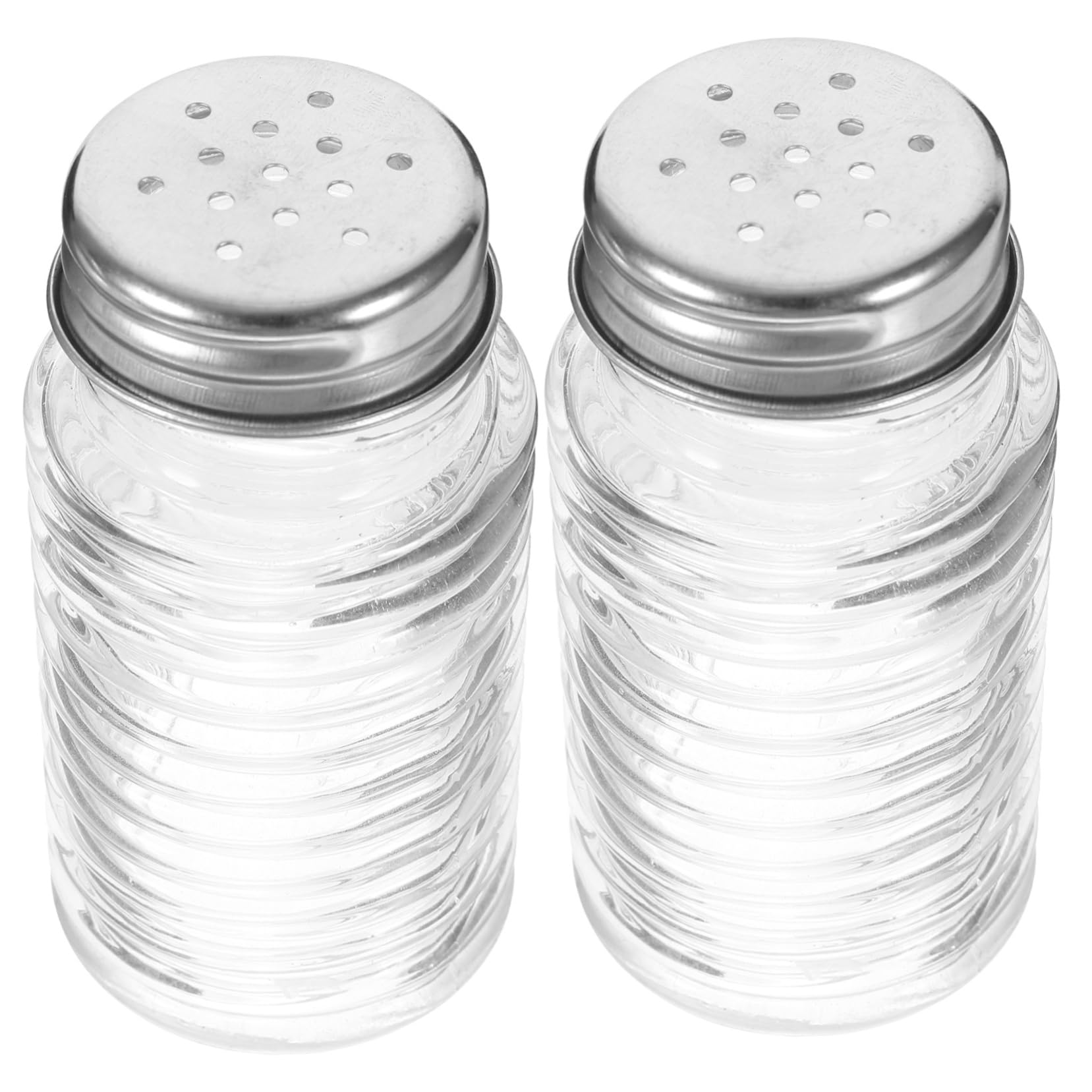 8stücke Glas Salz Und Pfefferstreuer Elegante Gewürzdispenser Für Küche Präzise Dosierung Vielseitig Einsetzbar Für Gewürze Und Kräuter