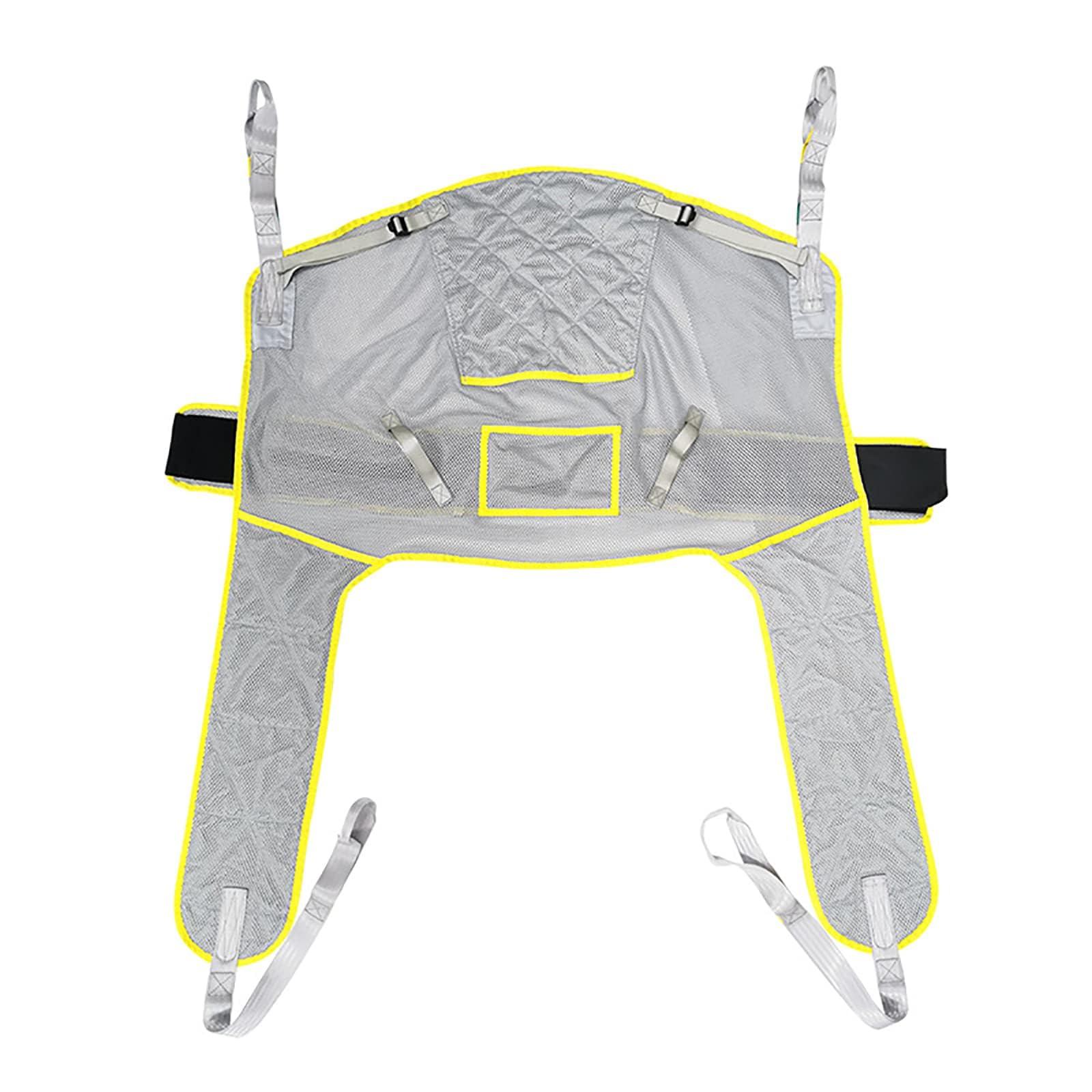 Eslinga de elevación para Pacientes con Transferencia Pesada, grúa de elevación para Ancianos, Eslinga de Ducha con piernas separadas para Pacientes para Levantar Eslinga de Transferencia Pesada