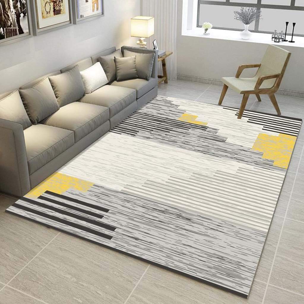 Tapis enfant nordique 180x300 : isolez le sol du salon pour les jeux des enfants