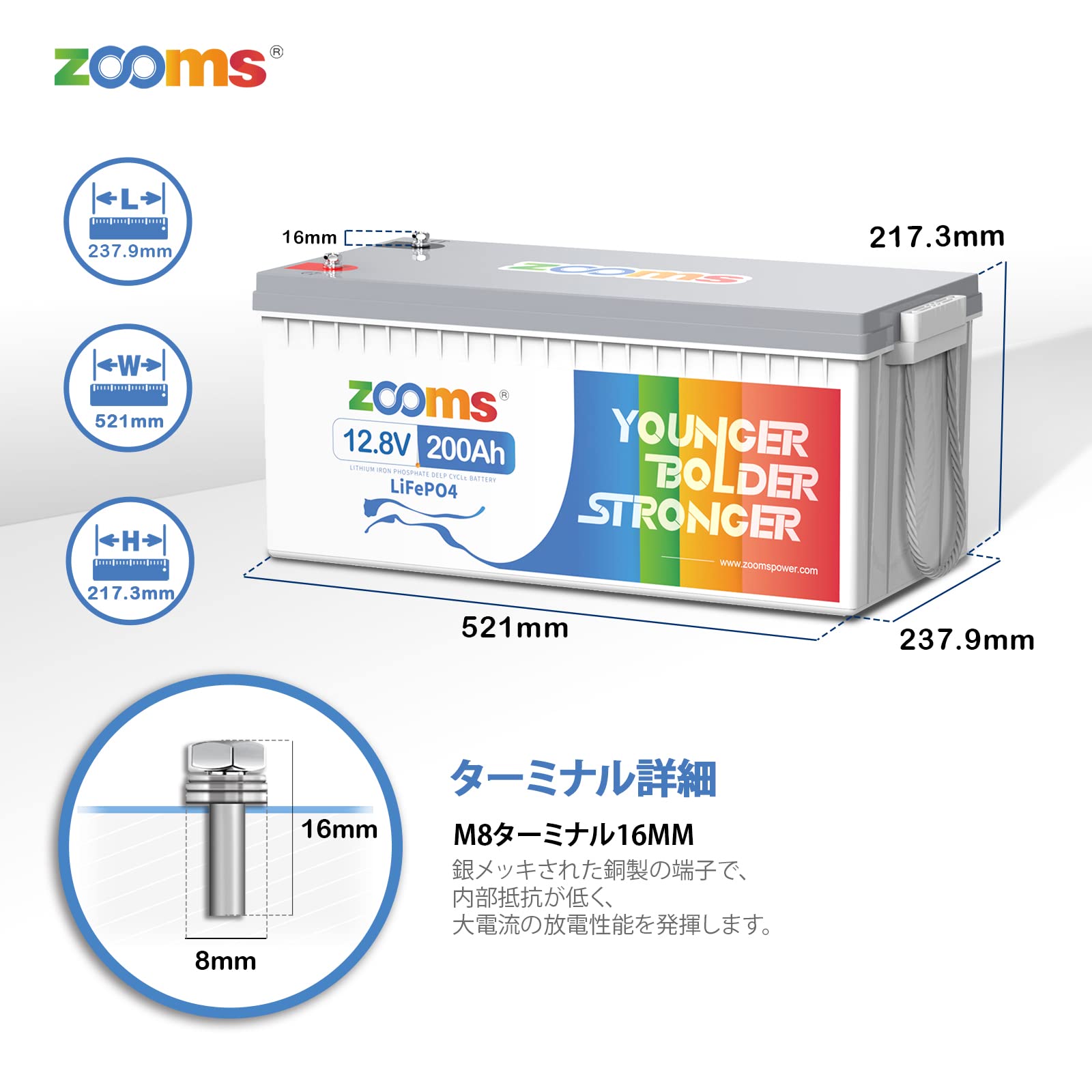 EBS の備え 特注リチウム電池300アンペア12ボルト 贖い