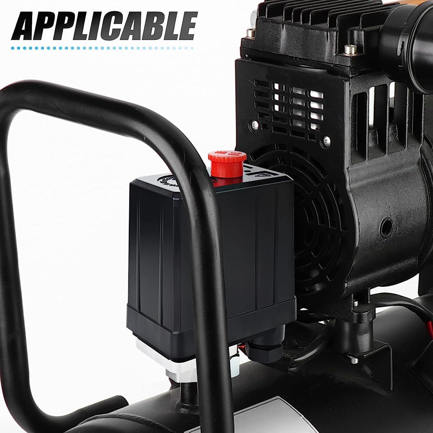 Pressostato Compressore Aria 220V - Interruttore Pressione 90-120 PSI Con Valvola Di Controllo - Foto 6