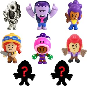 Bizak Brawl Stars Peluche 20 cm Crow, Super morbido gioco multiplayer di combattimento (64117012