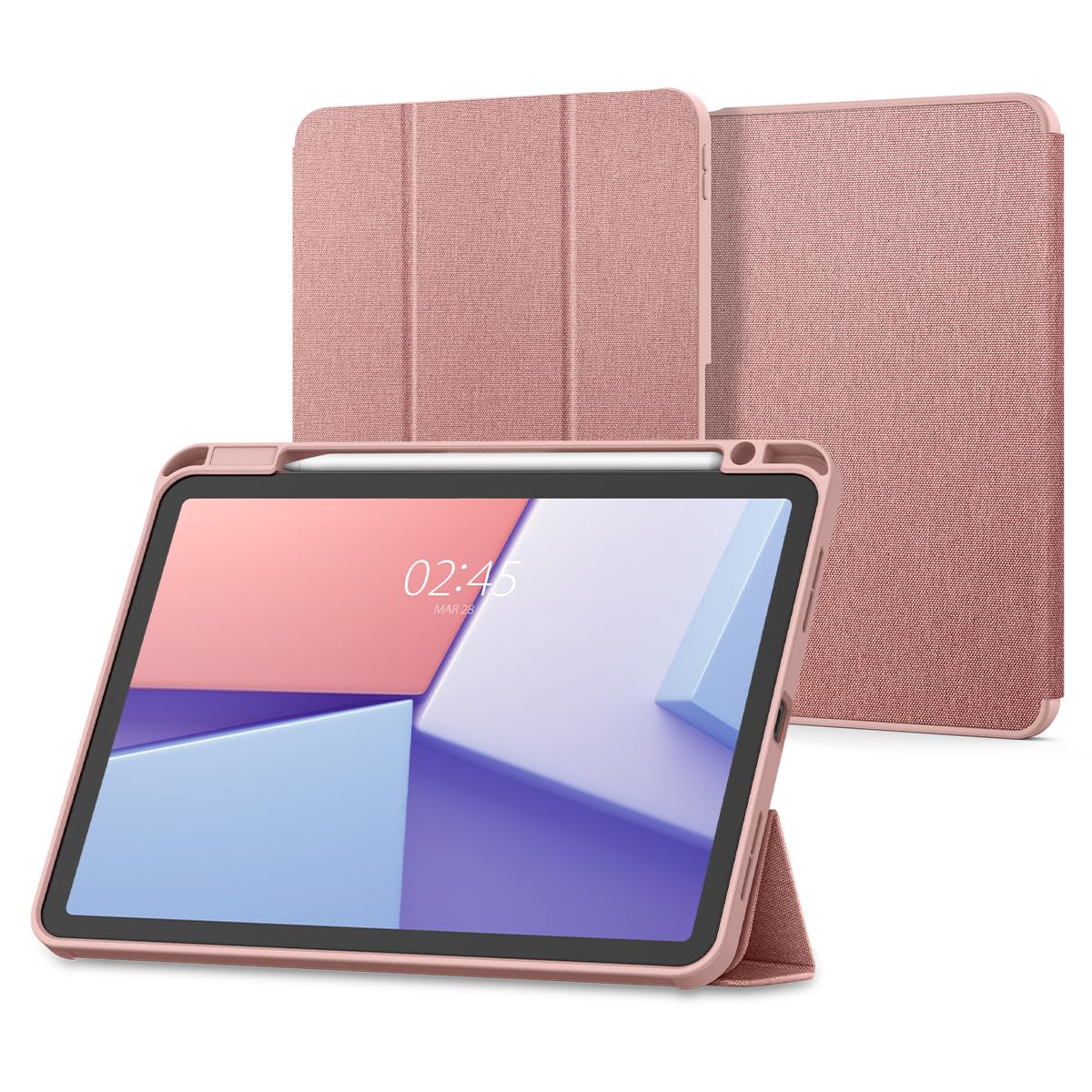 Spigen Urban Fit Full Cover Folio Case Compatible with iPad Air 11inch M2 (2024) / iPad Air 10.9inch 5th Gen(2022) / 4th Gen(2020) [Pencil Holder] [Trifold Stand] - Rose Gold (B0CW2D7M8S) Amazon Price History, Amazon Price Tracker