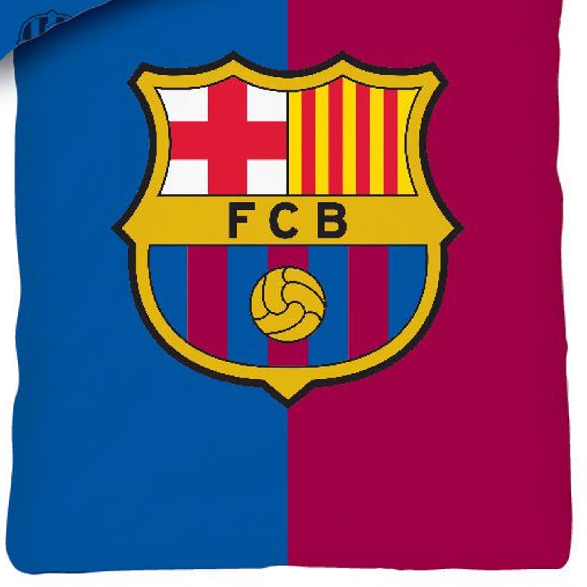 Dhestia Home - Edredón Nórdico F.C. Barcelona Cama 90 y 105 Medida 180x260 cm - Color ÚNICO, Talla Cama 90/105